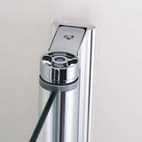 One Panel Pivot Shower Door 30" Wide x 72" H - 1/4" Thick Clear Glass - Chrome color #FP30