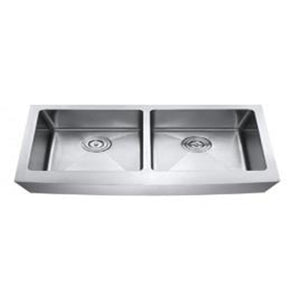 Apron Kitchen Sink Double Bowl 50/50 Stainless Steel 16 Gauge #AP3322D-A