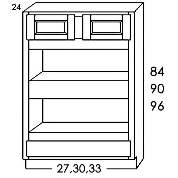 DOUBLE OVEN CABINET DOC3390 33
